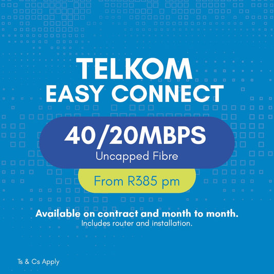 Telkom Easy Connect 40/20 Mbps | Vasco Connect 