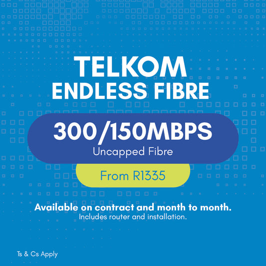 Telkom Endless Fibre 300/150 Mbps